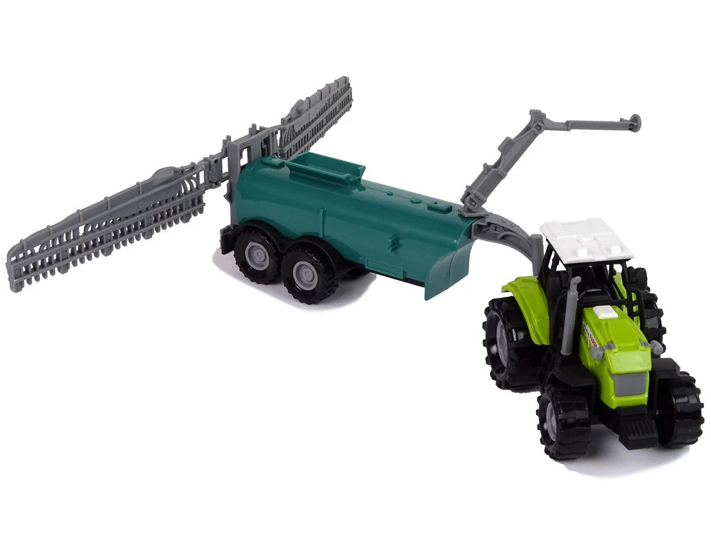 Poljoprivredni traktor Farm Sound s prskalicom, zeleni_4