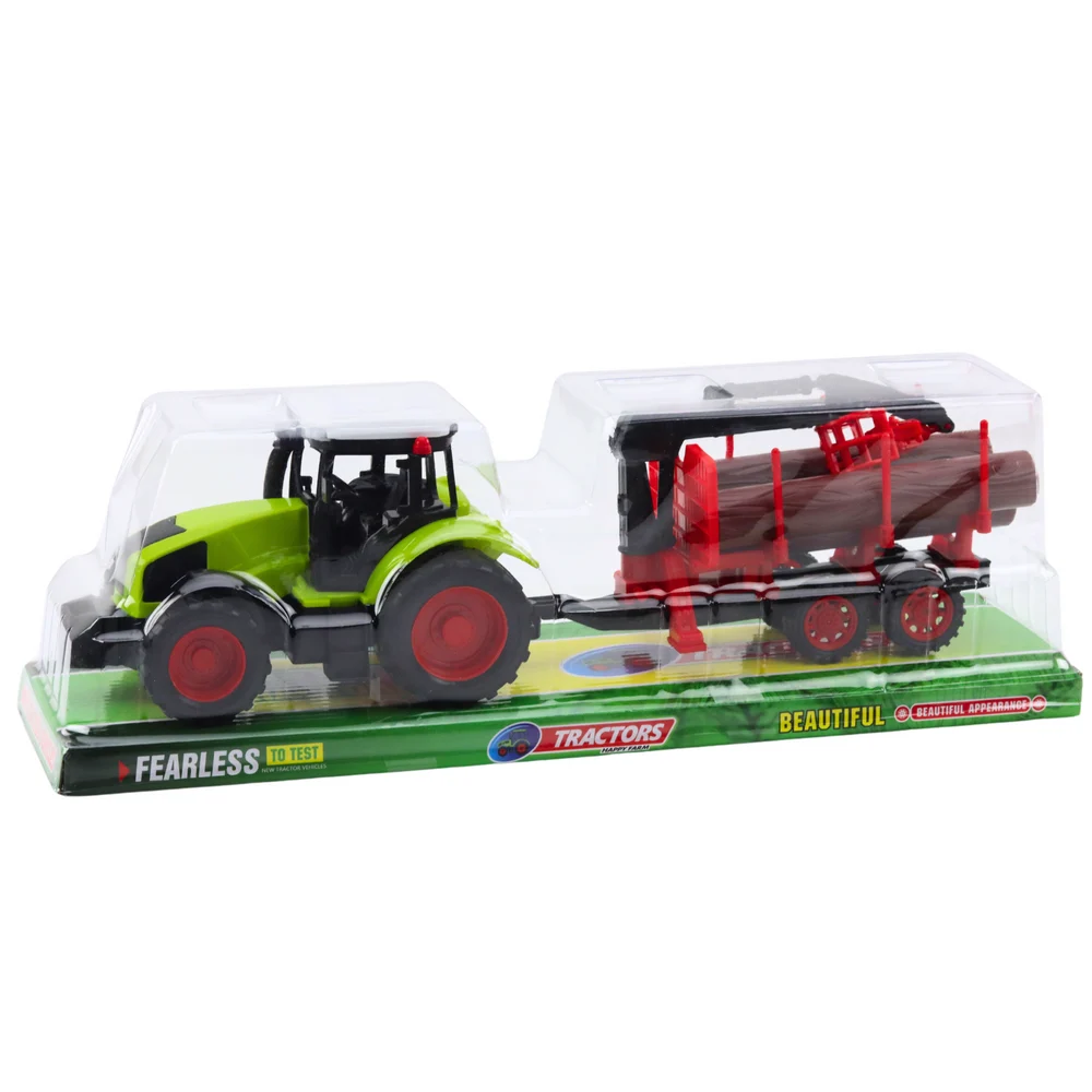 Poljoprivredni traktor s HDS prikolicom za prijevoz drvne građe_5