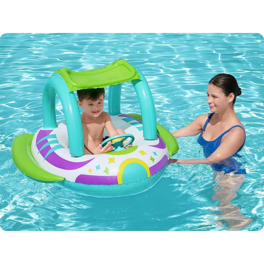 Ponton s krovom 107 × 112 cm Bestway 34149_6