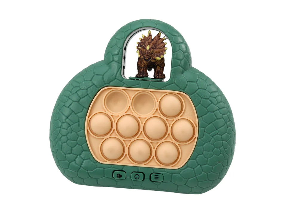 Pop It Dinosaur Arkadna igraća konzola 4 načina igre Zelena_3
