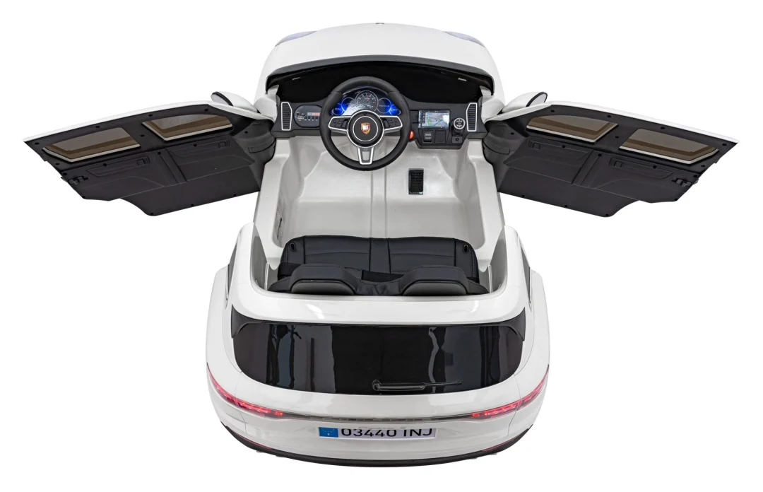Porsche Cayenne S dječji autosjedalica na baterije bijela SUV + daljinski upravljač_10