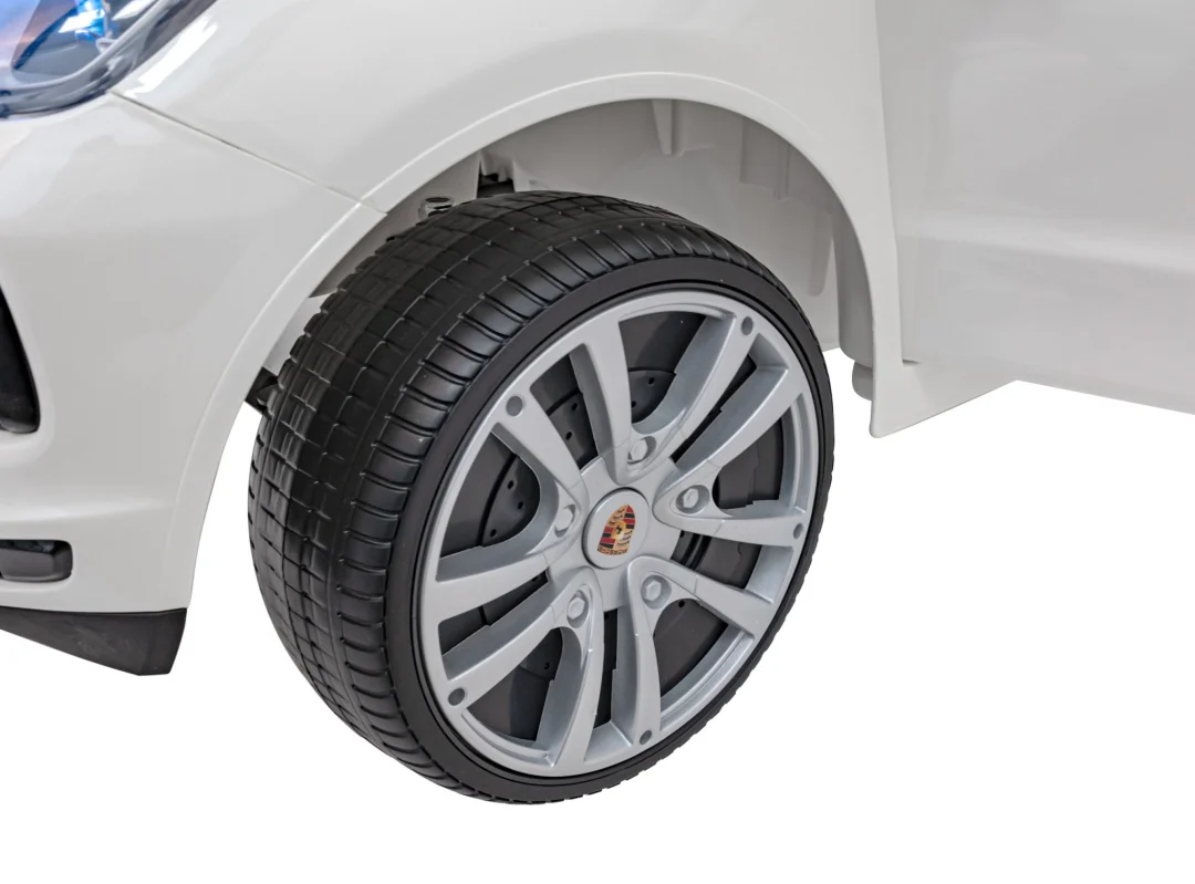 Porsche Cayenne S dječji autosjedalica na baterije bijela SUV + daljinski upravljač_17