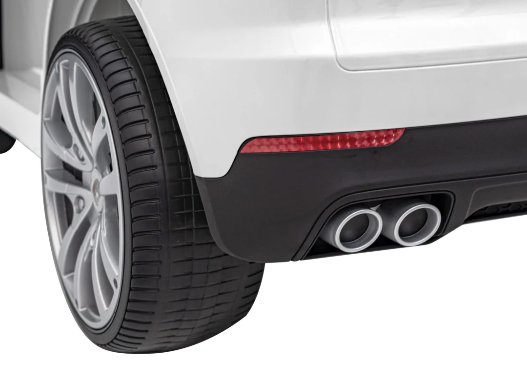 Porsche Cayenne S dječji autosjedalica na baterije bijela SUV + daljinski upravljač_20