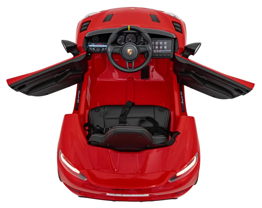 Porsche Spyder RS 718 crveno obojeno vozilo_10
