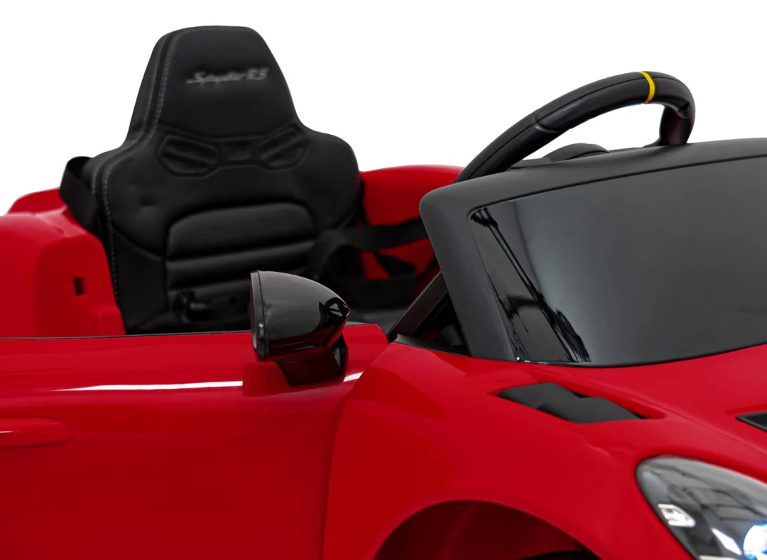 Porsche Spyder RS 718 crveno obojeno vozilo_17