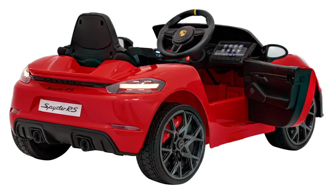 Porsche Spyder RS 718 crveno obojeno vozilo_9