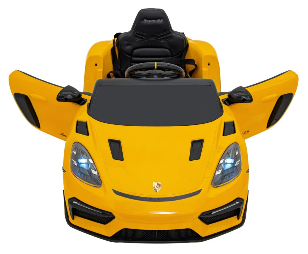 Porsche Spyder RS 718 na akumulator, žuti_11