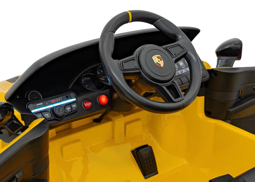 Porsche Spyder RS 718 na akumulator, žuti_12