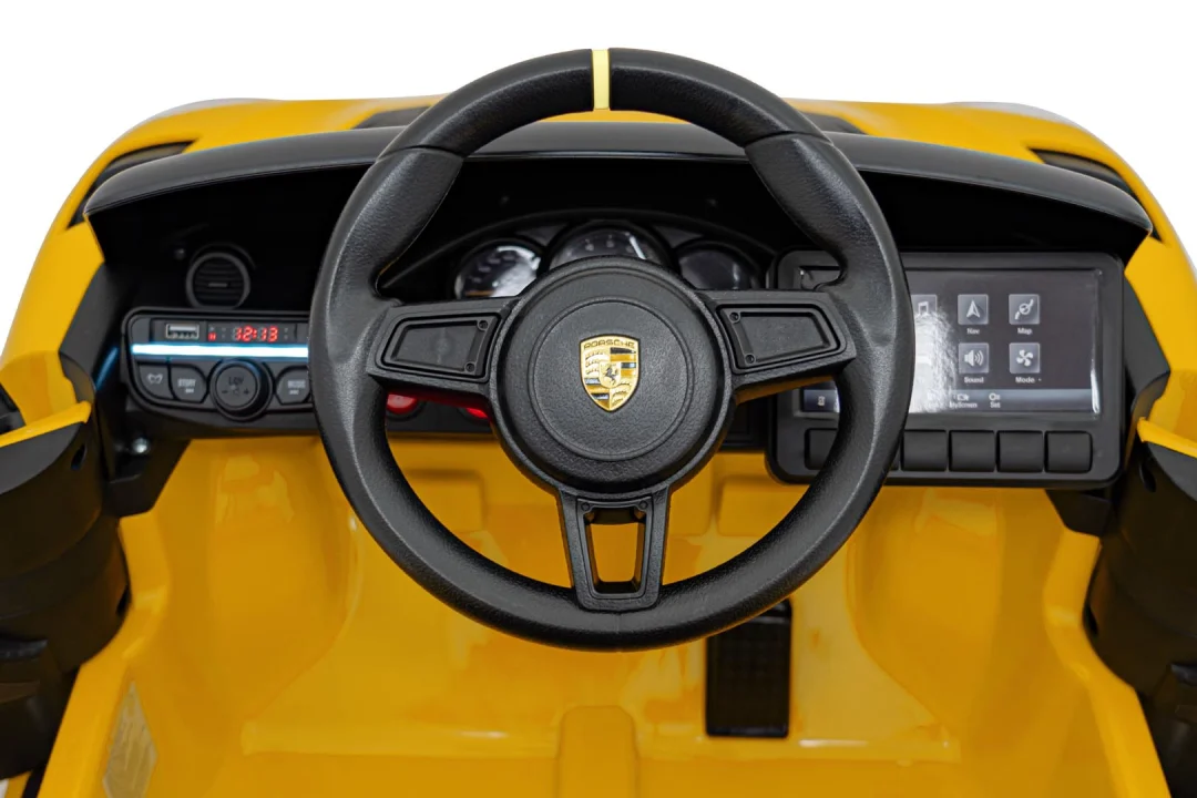 Porsche Spyder RS 718 na akumulator, žuti_15