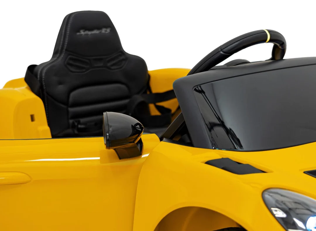 Porsche Spyder RS 718 na akumulator, žuti_18