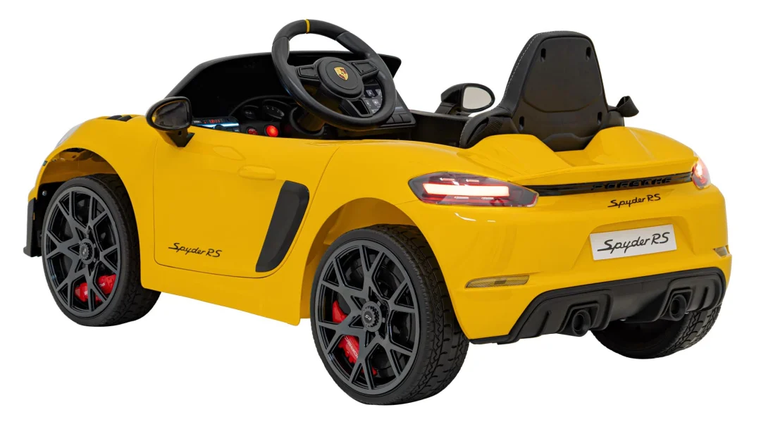 Porsche Spyder RS 718 na akumulator, žuti_7