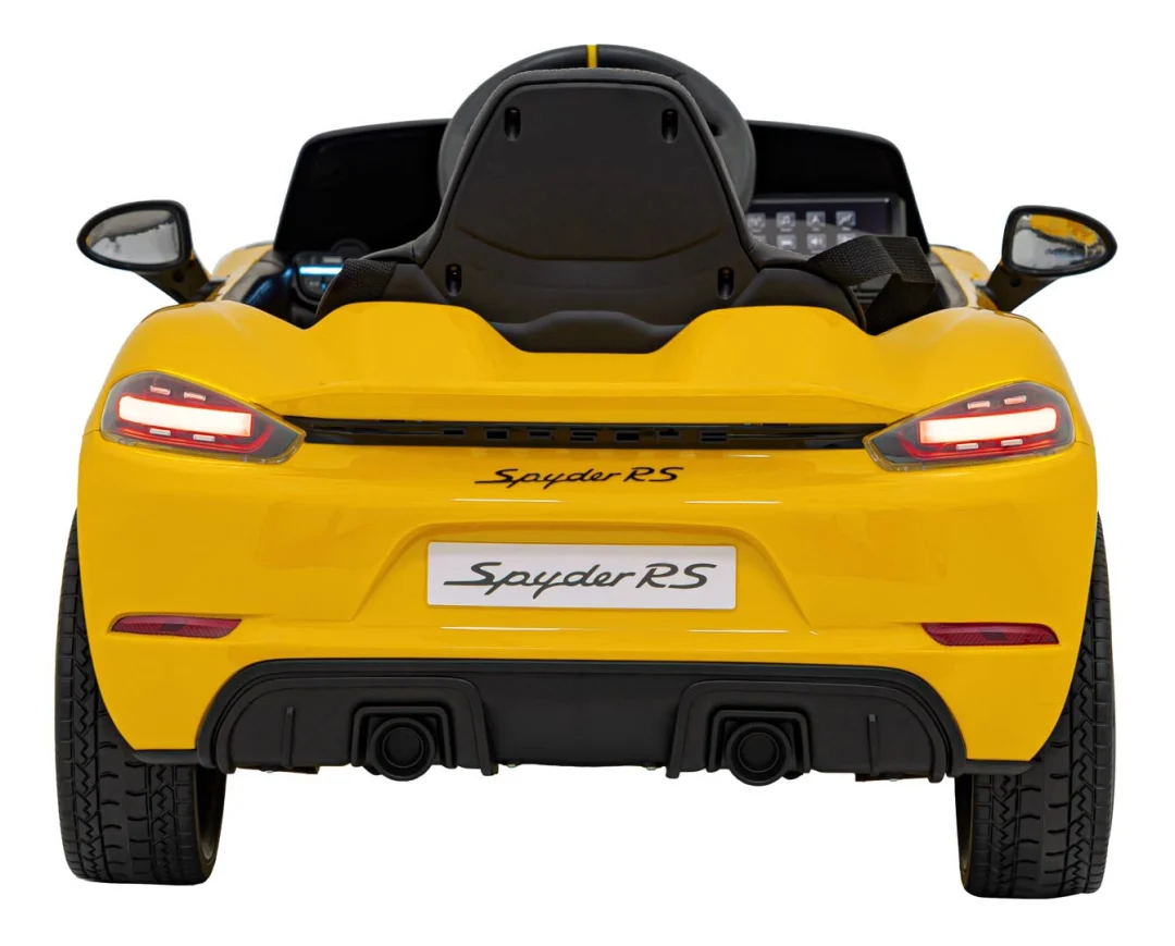 Porsche Spyder RS 718 na akumulator, žuti_8