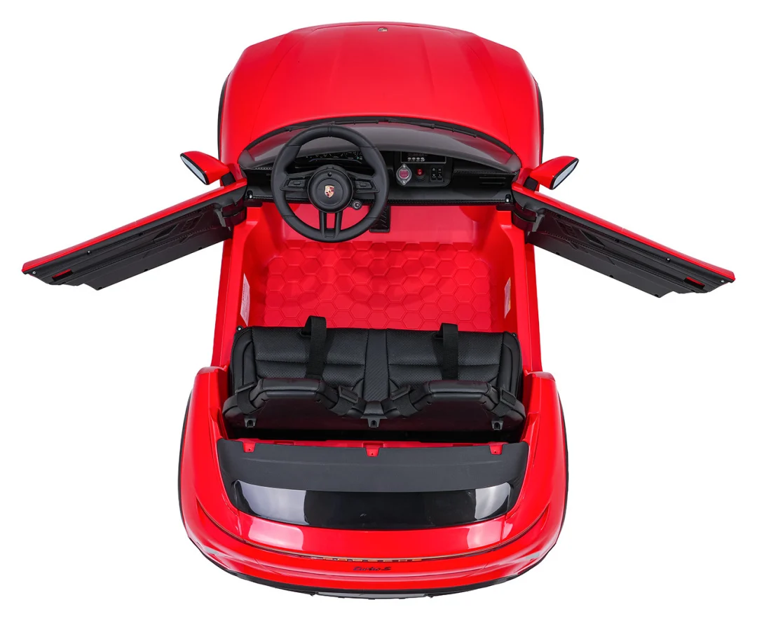 Porsche Taycan Turbo S crveno vozilo_13