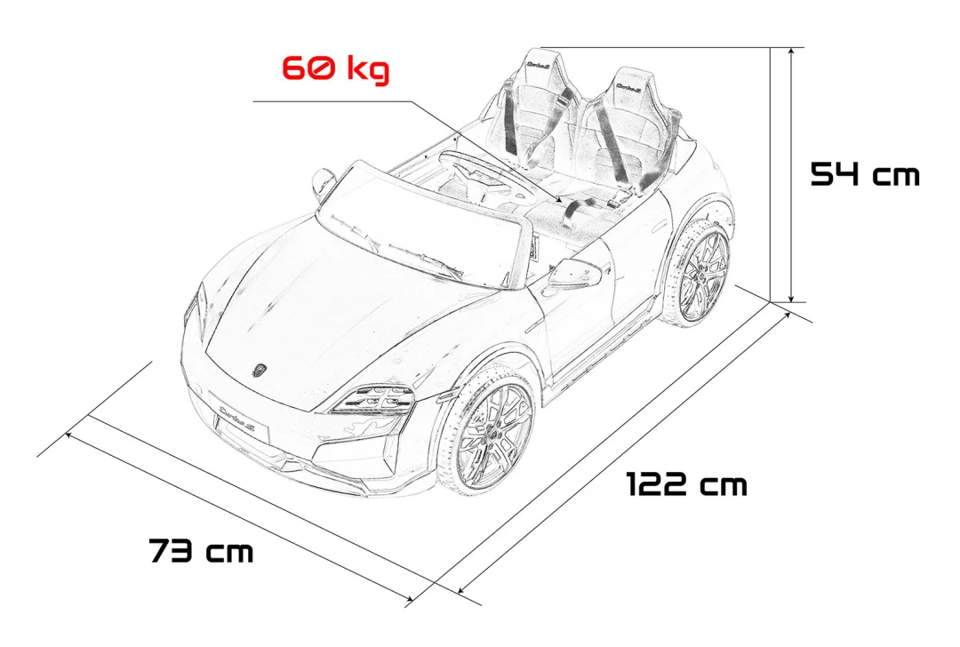 Porsche Taycan Turbo S crveno vozilo_2
