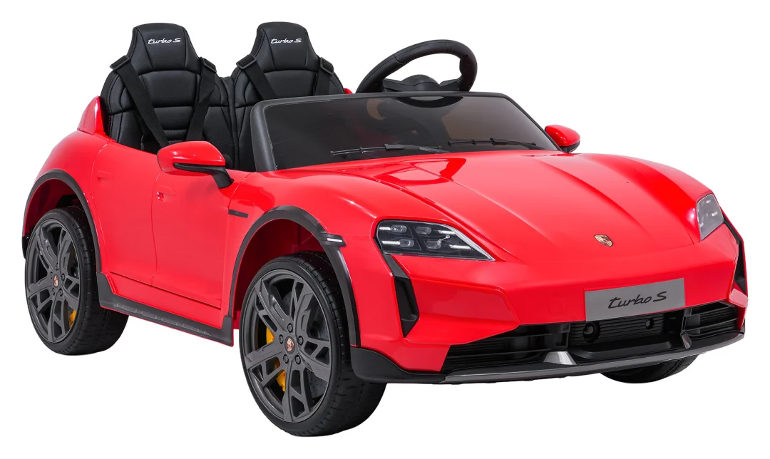 Porsche Taycan Turbo S crveno vozilo_4