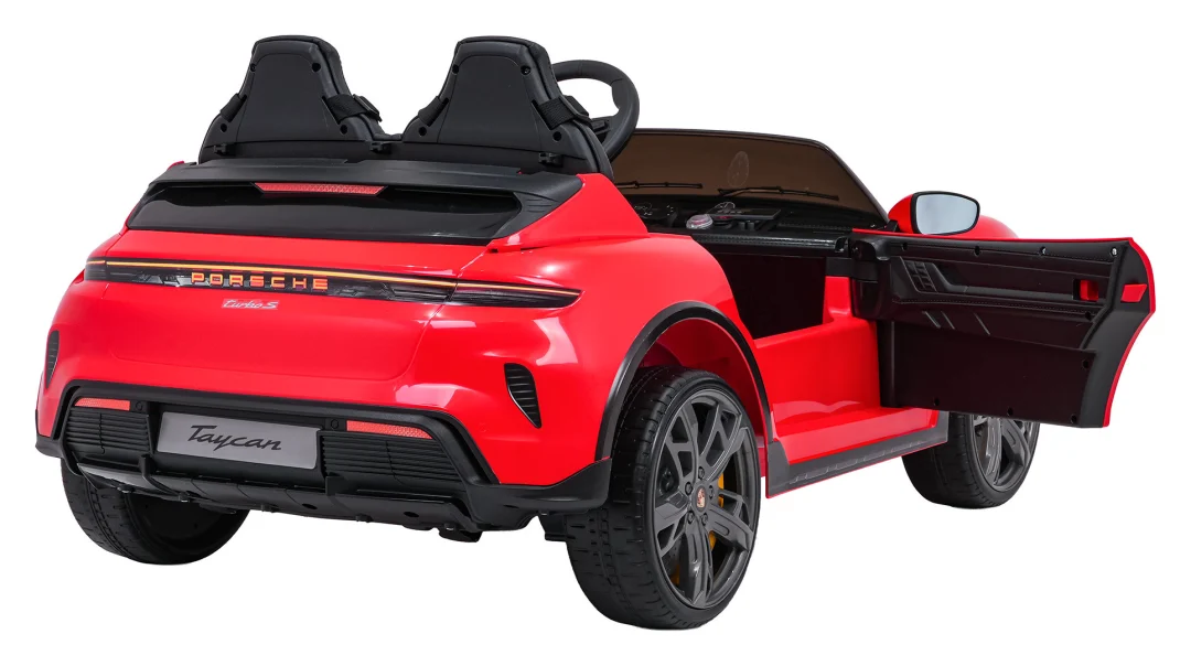 Porsche Taycan Turbo S crveno vozilo_9