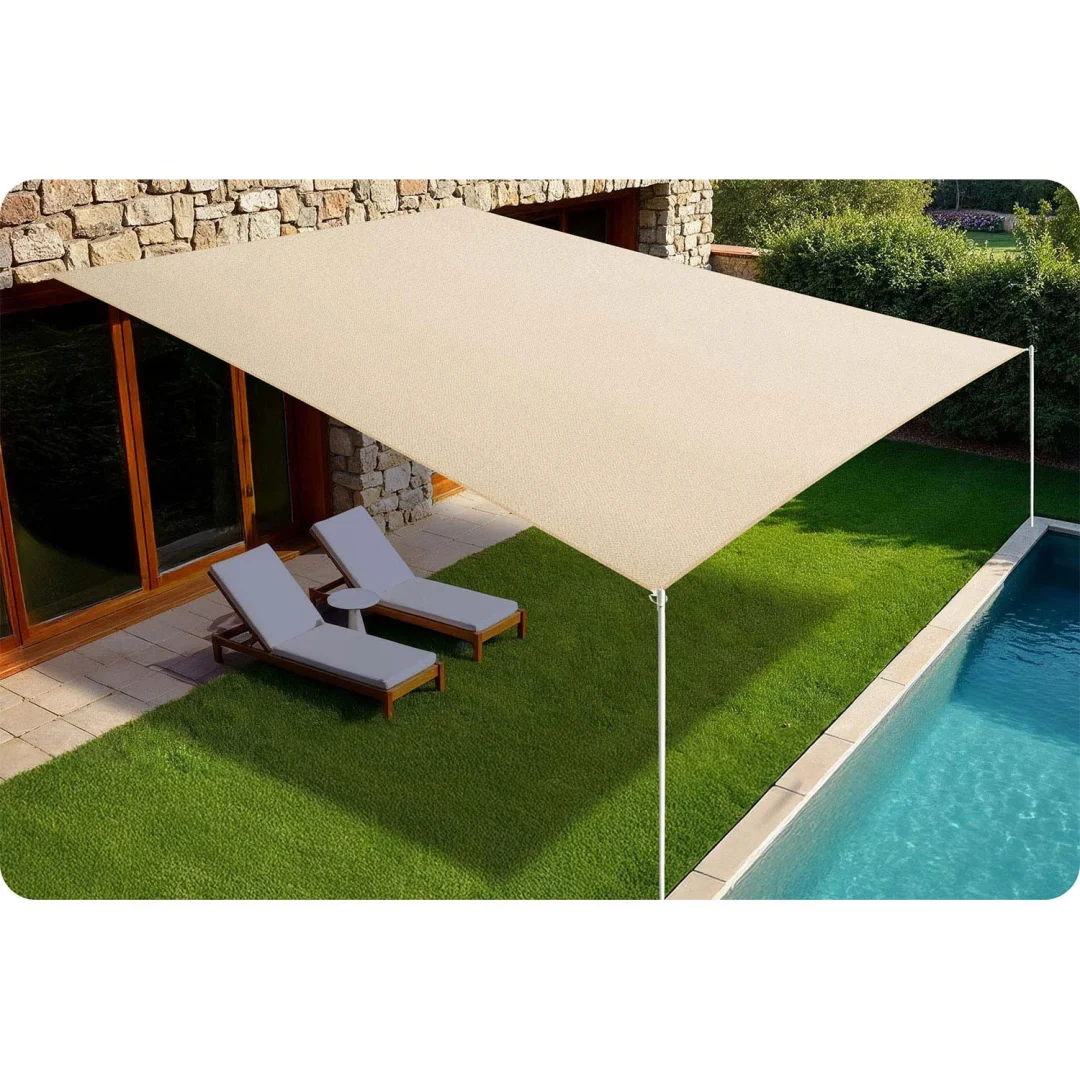 Pravokutno jedro za sjenilo 3x4m Plonos PL-885 bež_8