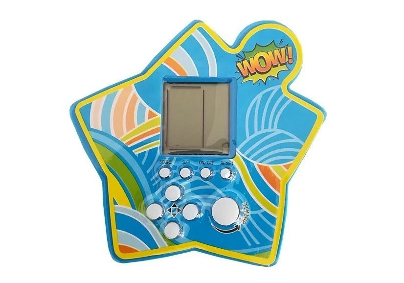 Prijenosna zvijezda elektroničkog Tetrisa s ciglama, crvena, var. 4419_7