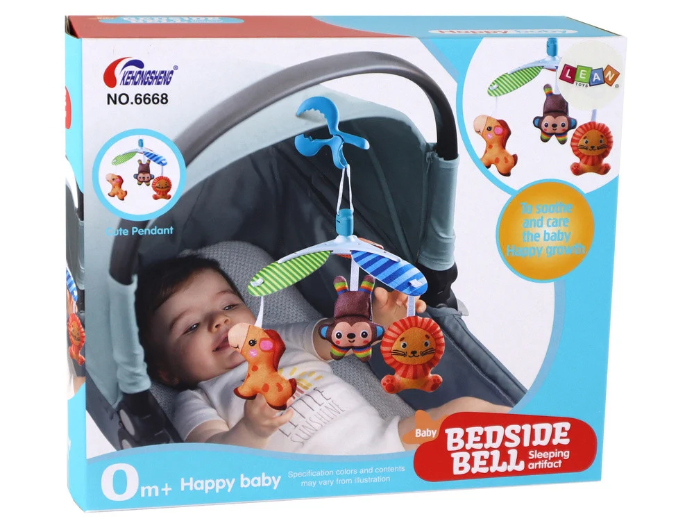 Prijenosni mobil za bebe kopča životinje_4