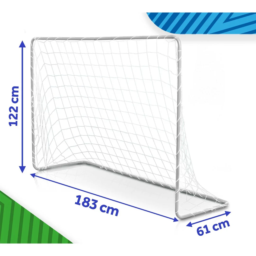 Prijenosni nogometni gol za trening 183 x 122 x 61 cm NS-485_6