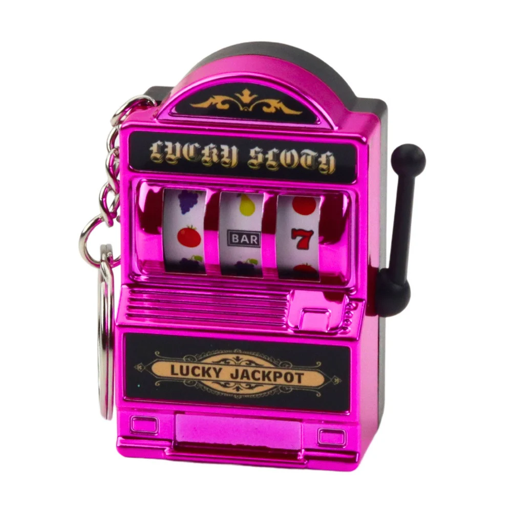 Privjesak mini kasino automat za igre na sreću, mješavina boja_2
