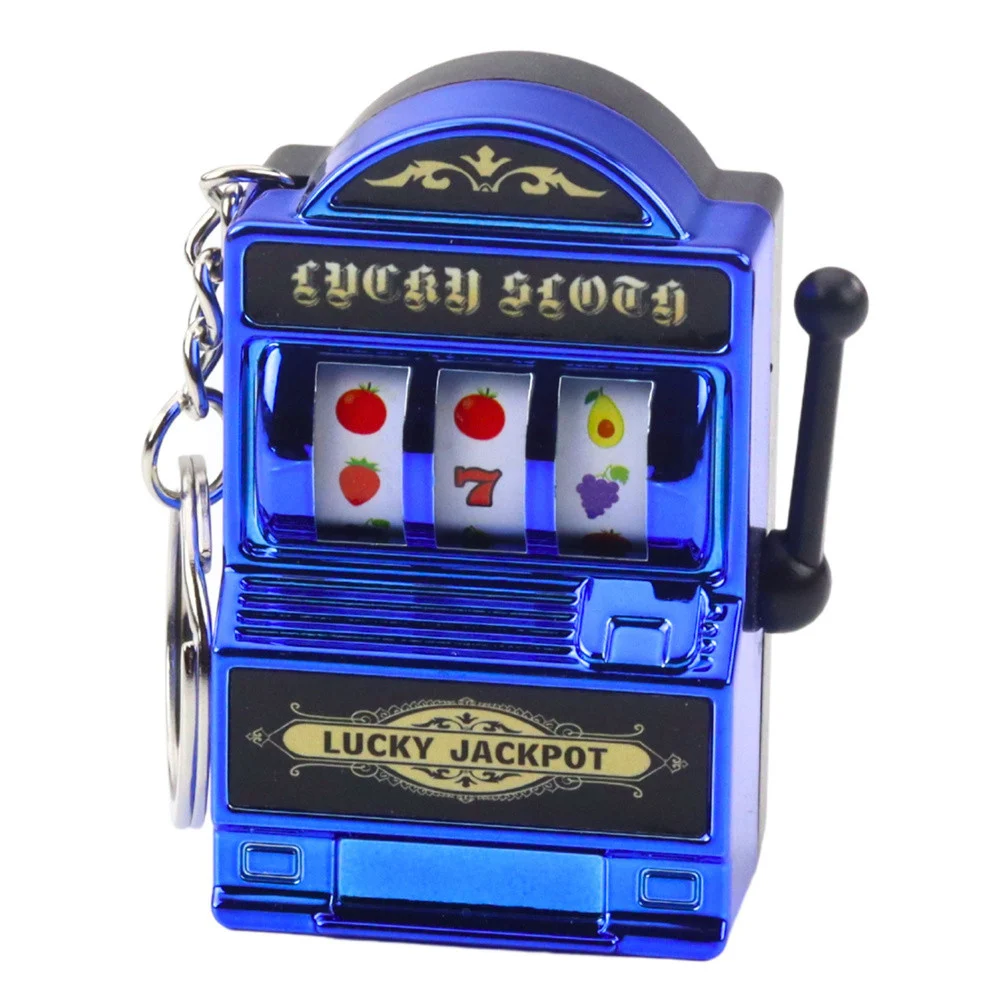 Privjesak mini kasino automat za igre na sreću, mješavina boja_3