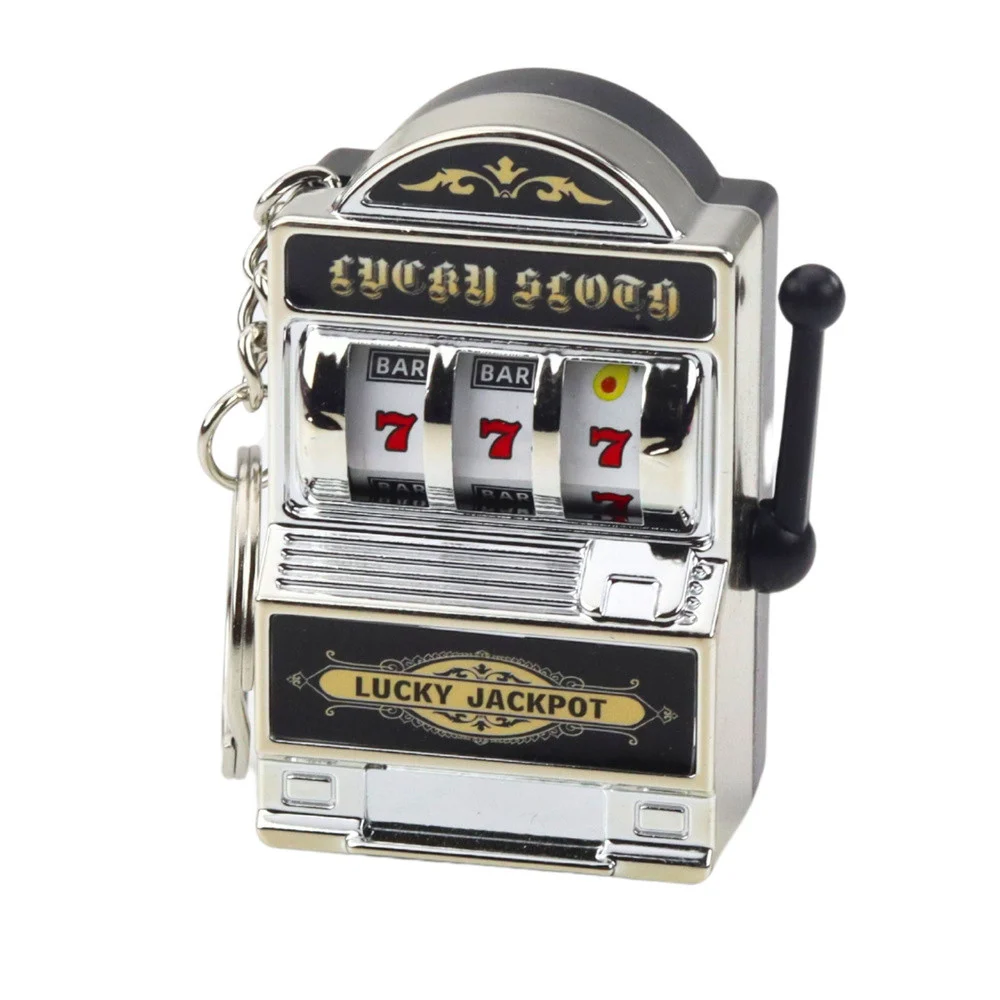 Privjesak mini kasino automat za igre na sreću, mješavina boja_4