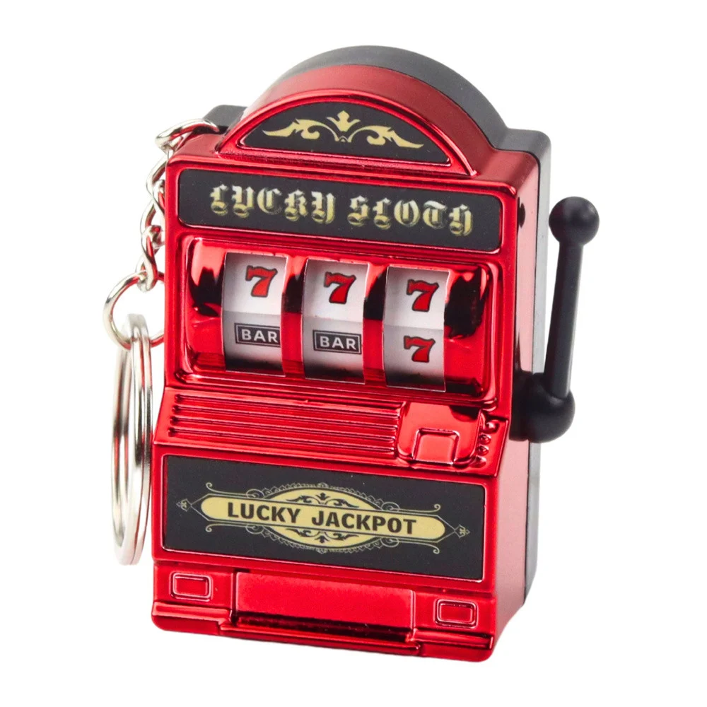 Privjesak mini kasino automat za igre na sreću, mješavina boja_6