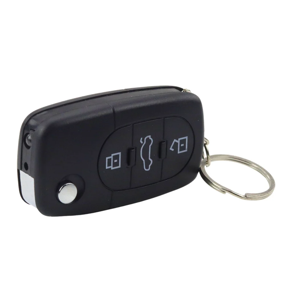 Privjesak za ključeve auto daljinski LED i šok crni_3