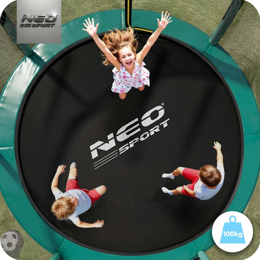 Profilirani vrtni trampolin Neo-Sport NS-08C181 252 cm, 8 ft, unutarnja mreža_7