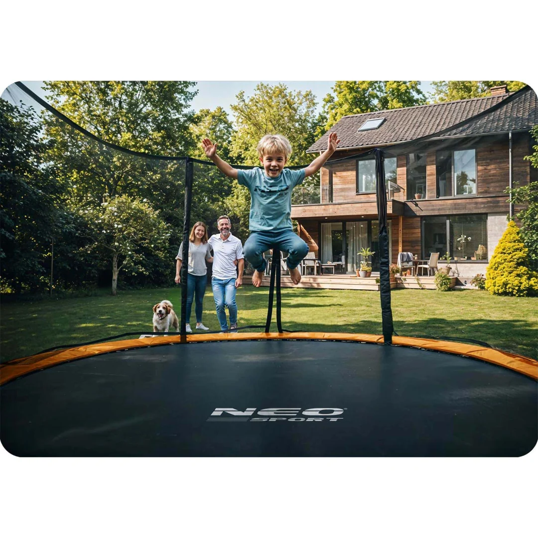 Profilirani vrtni trampolin Neo-Sport NS-08C201 252 cm, 8 ft, unutarnja mreža_13