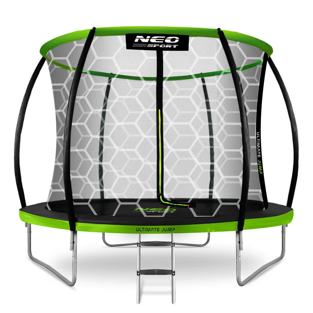 Profilirani vrtni trampolin Neo-Sport NS-08C221 252 cm, 8 ft, unutarnja mreža_2