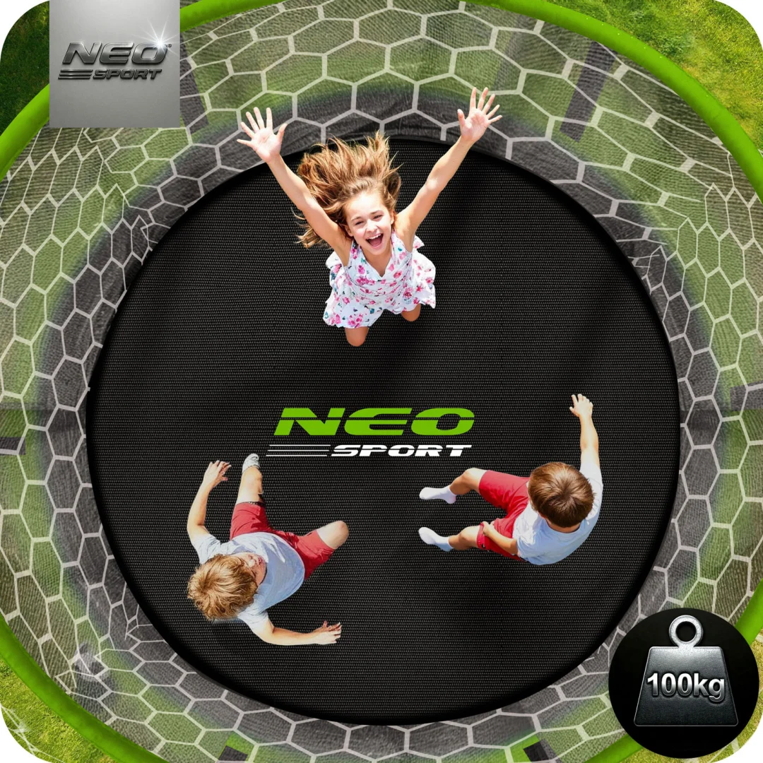 Profilirani vrtni trampolin Neo-Sport NS-08C221 252 cm, 8 ft, unutarnja mreža_4