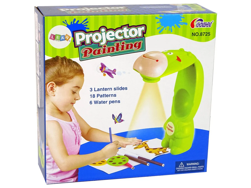 Projektor za crtanje Fudge s olovkama, zeleni_7