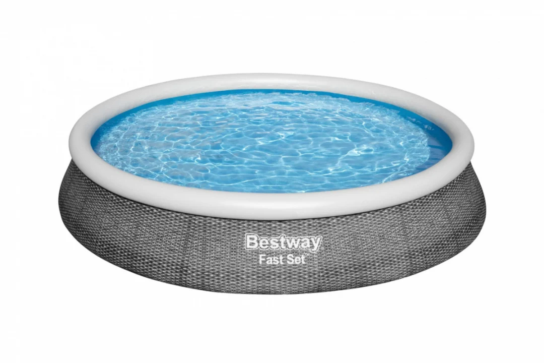 Proširivi bazen 13 stopa 396 x 84 cm sivi BESTWAY_2