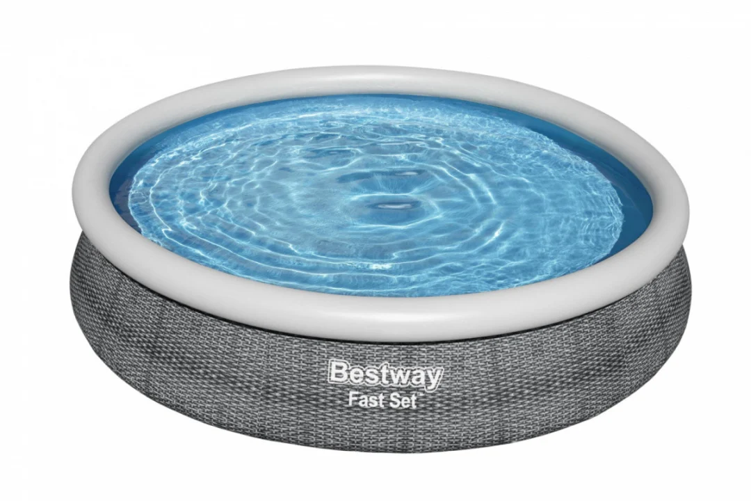 Proširivi bazen 3,6 m 366 x 76 cm sivi BESTWAY_4
