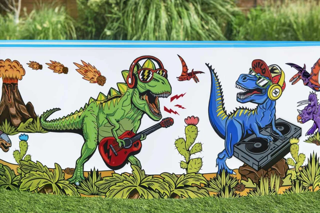 Proširivi bazen s dinosaurima za djecu 3+ BESTWAY 244x46 cm vinil + PVC_3