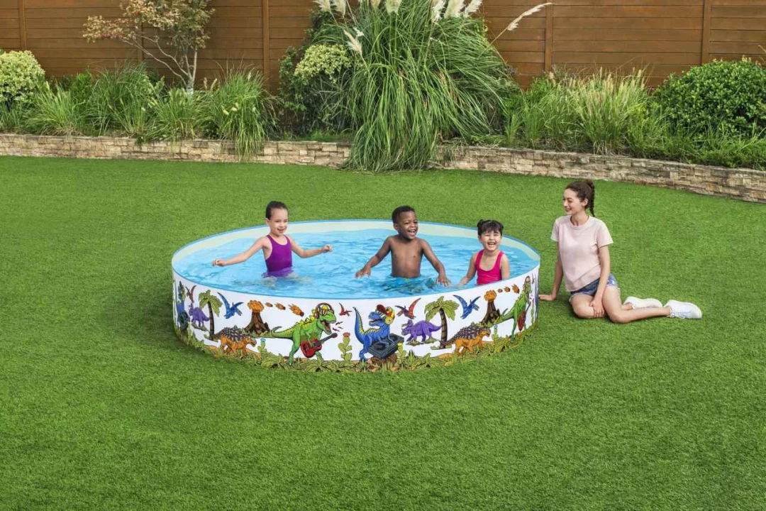 Proširivi bazen s dinosaurima za djecu 3+ BESTWAY 244x46 cm vinil + PVC_4