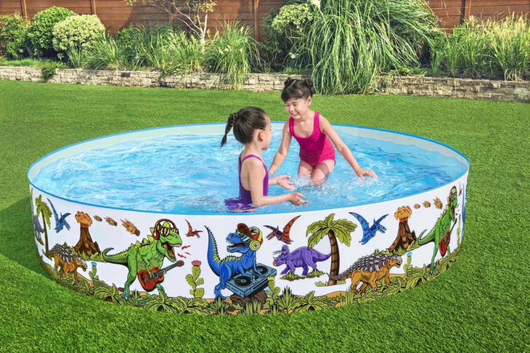Proširivi bazen s dinosaurima za djecu 3+ BESTWAY 244x46 cm vinil + PVC_8