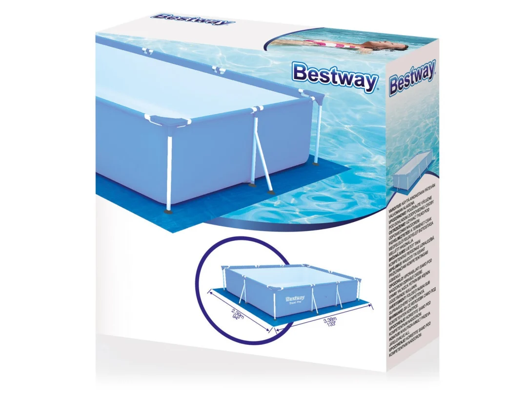 Prostirka 338 x 239 cm za pravokutni bazen Bestway 58101_2
