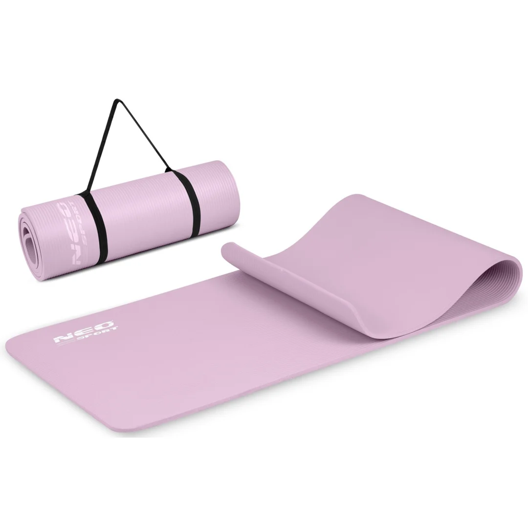 Prostirka za vježbanje Neo-Sport 183 × 60 × 1 cm, ljubičasta_3