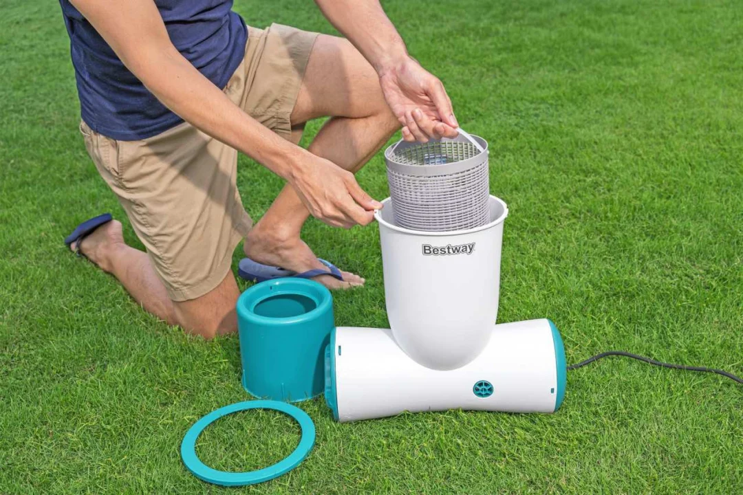 Pumpa za bazen s filterom i skimerom Skimatic FlowClear 2574 l/h BESTWAY + zamjenski filter_3