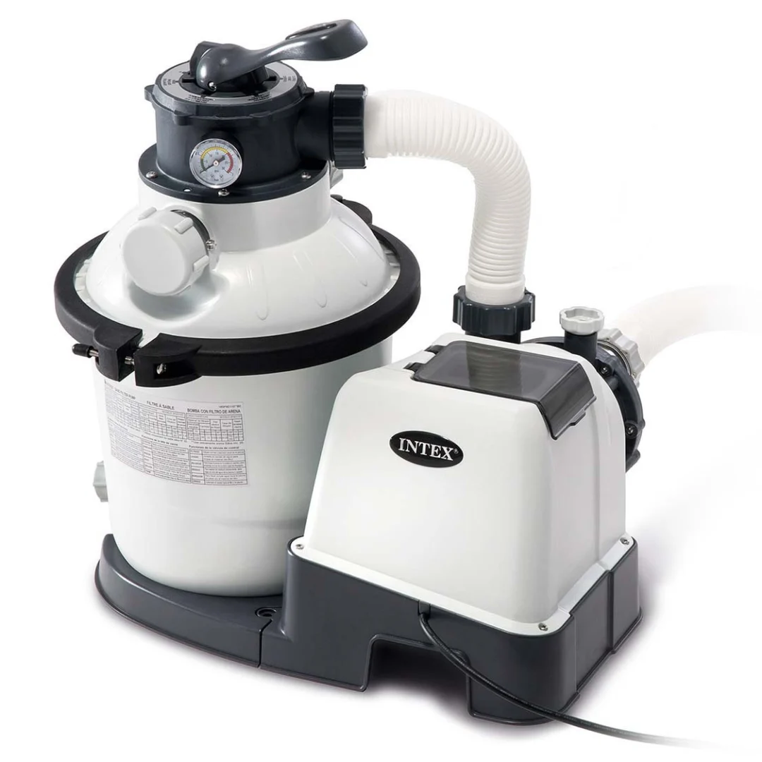 Pumpa za filter pijeska 5700 l/h INTEX 26644 + 25 kg pijeska_2