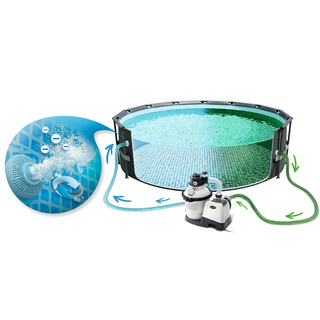 Pumpa za pješčani filter + filter kuglice 5700 l/h INTEX 26644_4