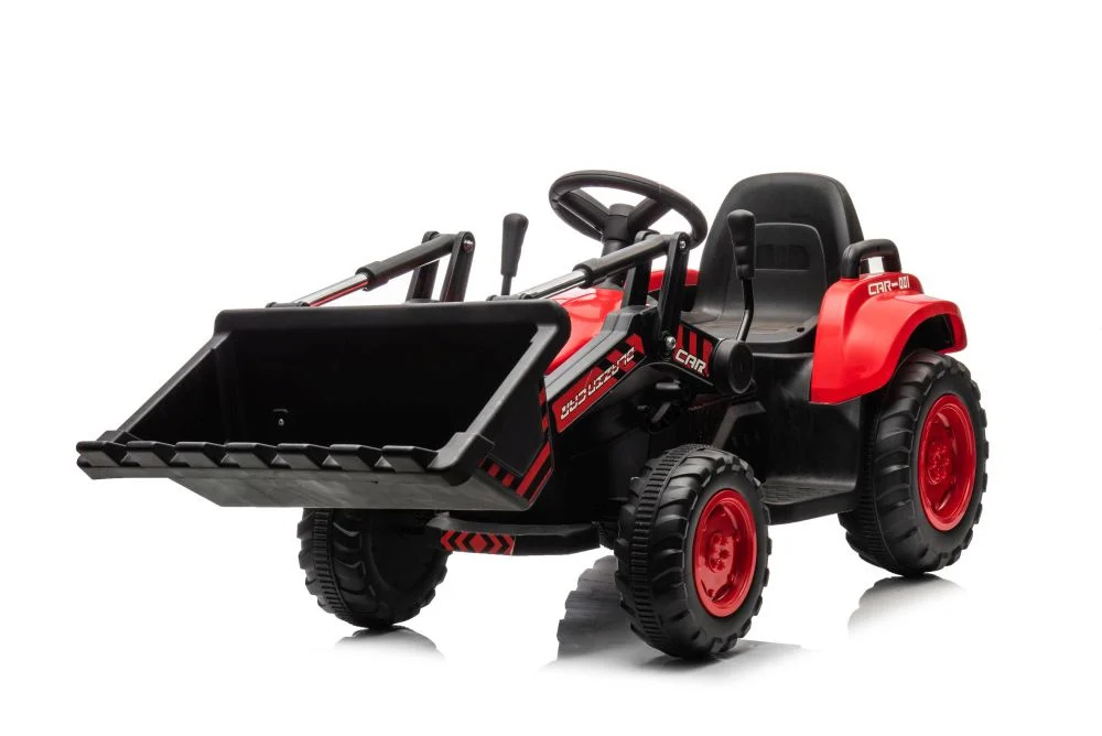 Punjivi traktor s kantom BW-X002A Crveni auto na akumulator_7
