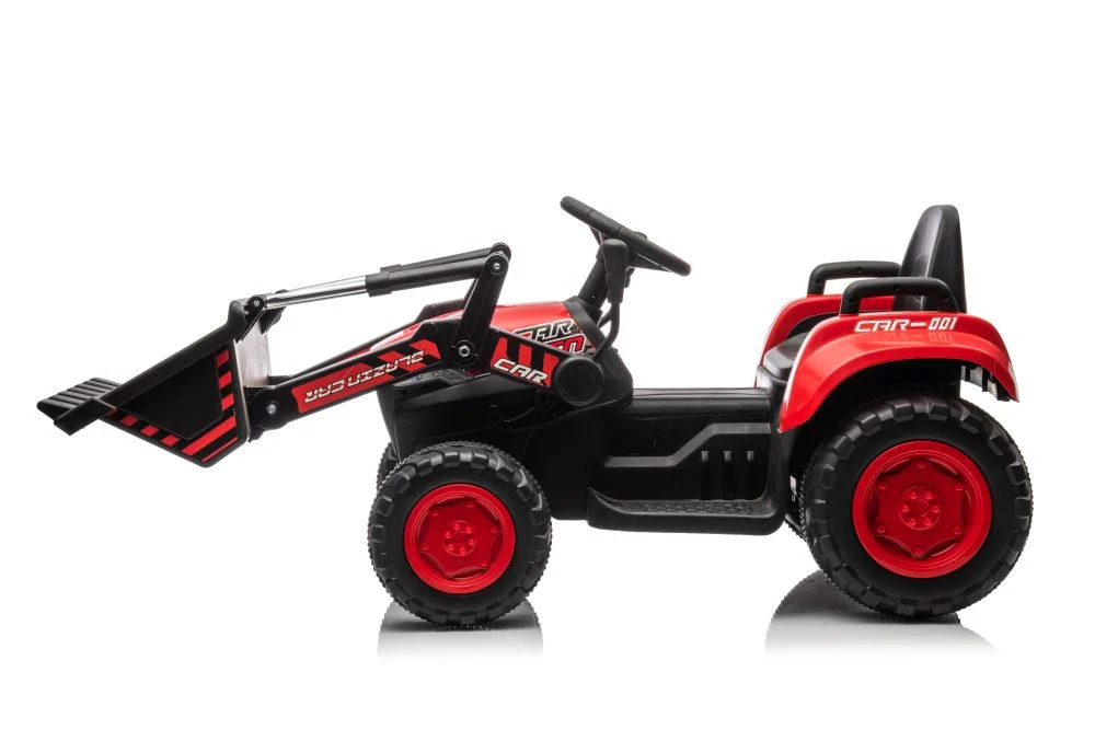 Punjivi traktor s kantom BW-X002A Crveni auto na akumulator_9