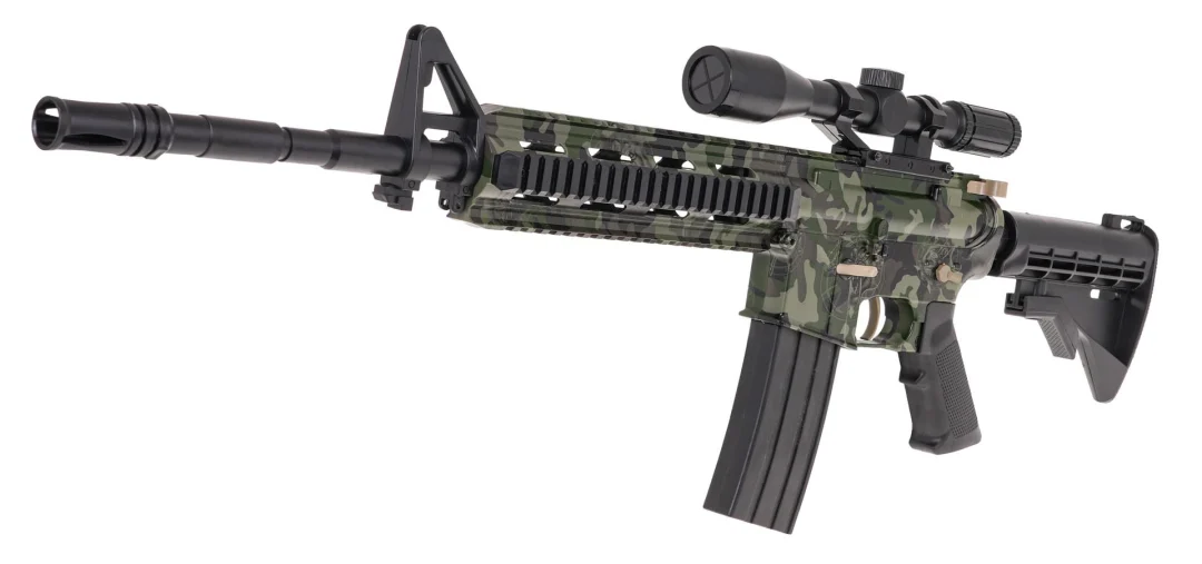 Puška M4 s gel kuglicama + pribor_2