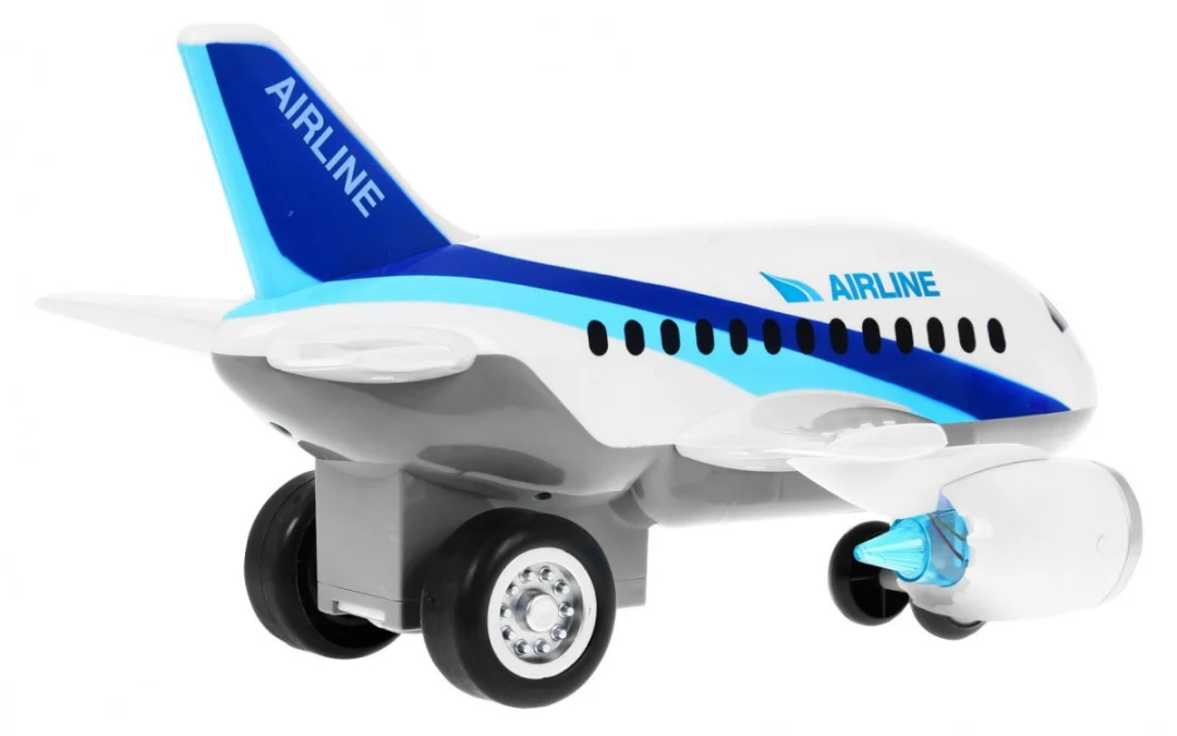 Putnički avion Boeing 787 sa svjetlima i zvukom_3