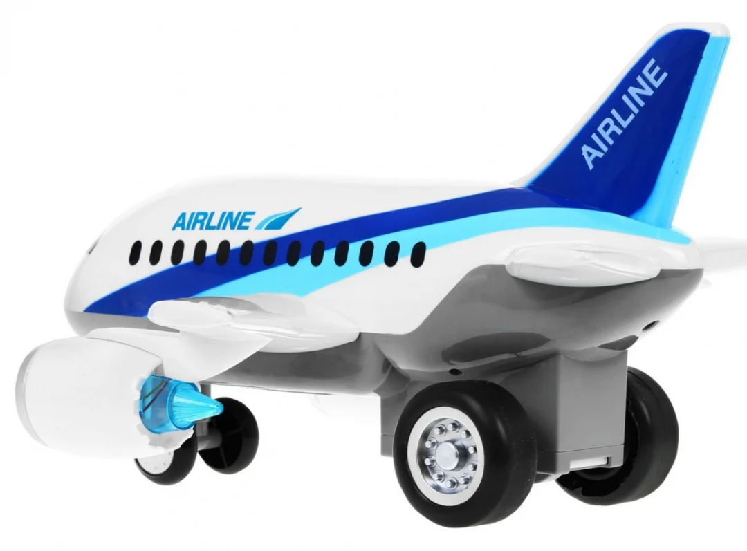 Putnički avion Boeing 787 sa svjetlima i zvukom_5