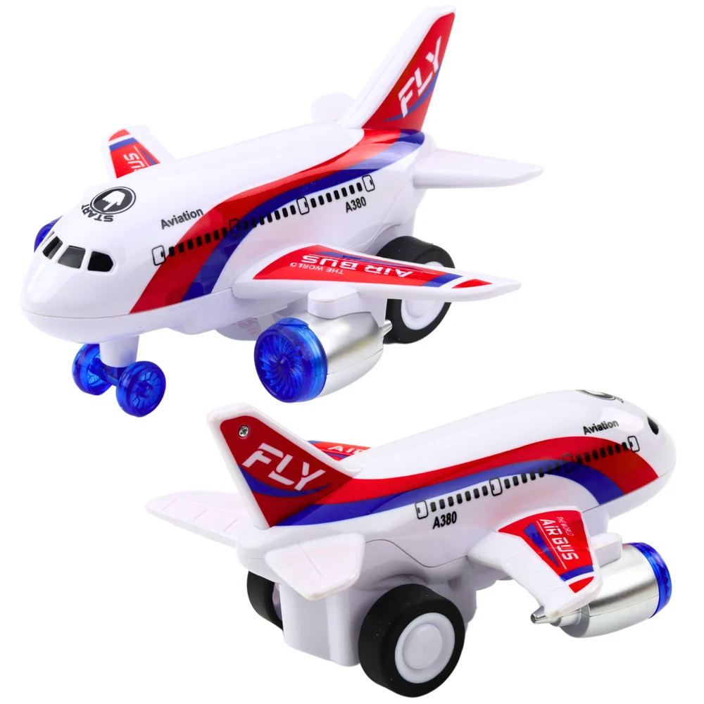 Putnički avion na baterije sa svjetlima i zvukovima_2